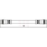 Apec Brake Hose HOS4062