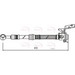 Apec Brake Hose Rear Left HOS4131