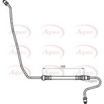 Apec Brake Hose Rear Outer, Right HOS4149