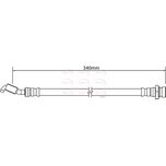 Apec Brake Hose Rear Right HOS4262