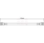 Apec Brake Hose HOS4284