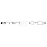 Apec Brake Hose Front HOS4450