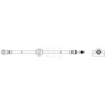 Apec Brake Hose Front HOS4451
