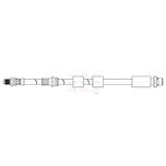 Apec Brake Hose Front HOS4479