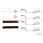 Apec Brake Pad Fitting Kit Rear KIT1013