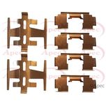 Apec Brake Pad Fitting Kit Front KIT1017