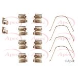 Apec Brake Pad Fitting Kit Front KIT1027