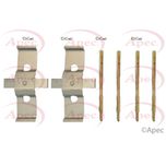 Apec Brake Pad Fitting Kit Front KIT1033
