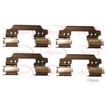 Apec Brake Pad Fitting Kit Front KIT1035