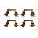 Apec Brake Pad Fitting Kit Front KIT1037
