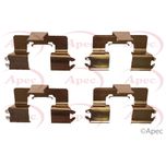 Apec Brake Pad Fitting Kit Rear KIT1052