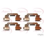Apec Brake Pad Fitting Kit Front KIT1055
