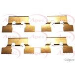 Apec Brake Pad Fitting Kit Rear KIT1065