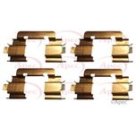Apec Brake Pad Fitting Kit Front KIT1071