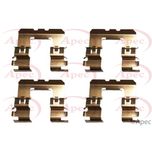 Apec Brake Pad Fitting Kit Rear KIT1081