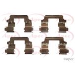 Apec Brake Pad Fitting Kit Rear KIT1084