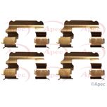 Apec Brake Pad Fitting Kit Rear KIT1085