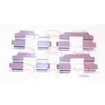 Apec Brake Pad Fitting Kit Front KIT1092