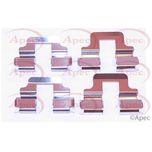 Apec Brake Pad Fitting Kit Rear KIT1118
