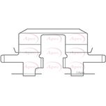 Apec Brake Pad Fitting Kit Rear KIT1127