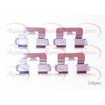 Apec Brake Pad Fitting Kit Rear KIT1167