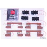 Apec Brake Pad Fitting Kit Front KIT1182