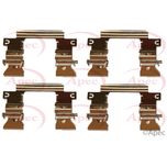 Apec Brake Pad Fitting Kit Front KIT1274
