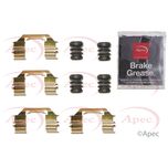Apec Brake Pad Fitting Kit Front KIT1285