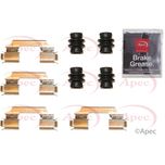 Apec Brake Pad Fitting Kit Rear KIT1286