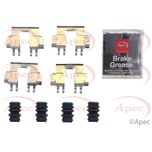 Apec Brake Pad Fitting Kit Rear KIT1312