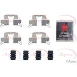 Apec Brake Pad Fitting Kit Rear KIT1313