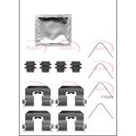 Apec Brake Pad Fitting Kit Rear KIT1381