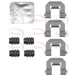 Apec Brake Pad Fitting Kit Rear KIT1522