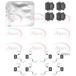 Apec Brake Pad Fitting Kit Rear KIT1549