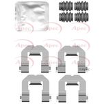 Apec Brake Pad Fitting Kit Rear KIT1555