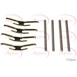Apec Brake Pad Fitting Kit Front KIT256