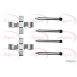 Apec Brake Pad Fitting Kit Rear KIT280