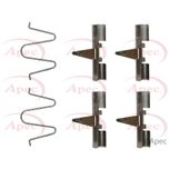 Apec Brake Pad Fitting Kit Rear KIT303