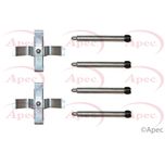 Apec Brake Pad Fitting Kit Rear KIT315