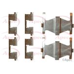 Apec Brake Pad Fitting Kit Rear KIT450
