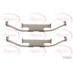 Apec Brake Pad Fitting Kit Rear KIT512