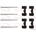 Apec Brake Pad Fitting Kit Front KIT515