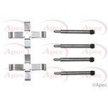 Apec Brake Pad Fitting Kit Rear KIT518