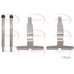 Apec Brake Pad Fitting Kit Rear KIT565
