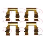 Apec Brake Pad Fitting Kit Rear KIT588