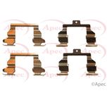 Apec Brake Pad Fitting Kit Front KIT596