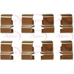 Apec Brake Pad Fitting Kit Rear KIT597