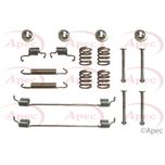 Apec Brake Shoe Fitting Kit Rear KIT808
