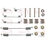 Apec Brake Shoe Fitting Kit Rear KIT880