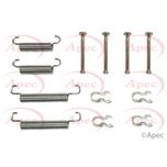 Apec Hand Brake Shoe Fitting Kit Rear KIT998
